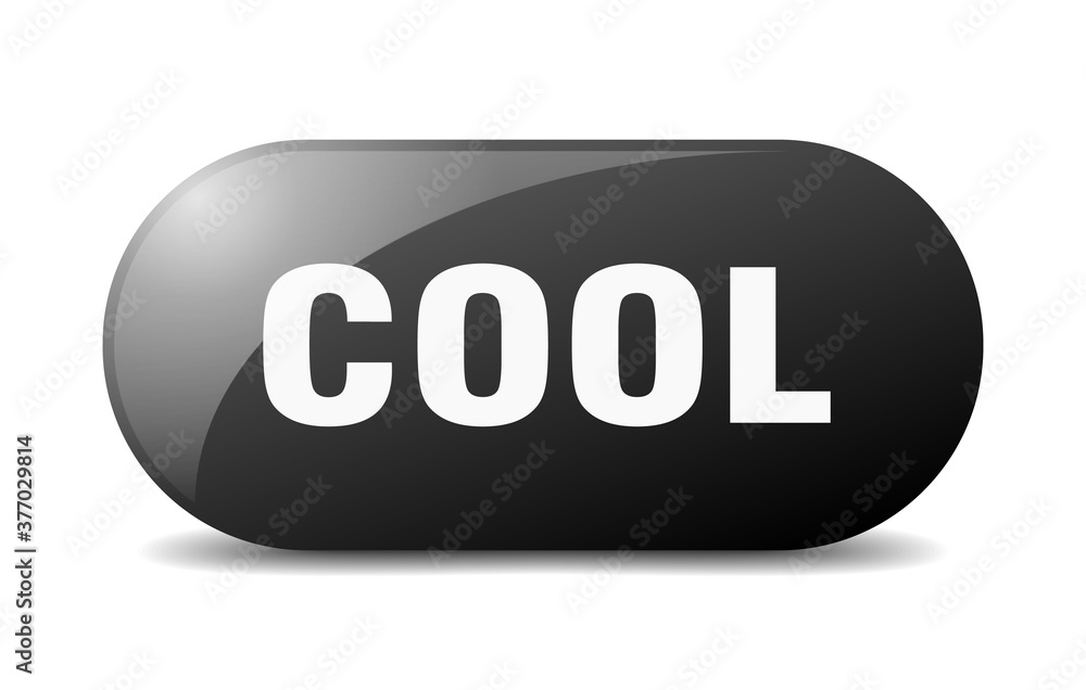 cool button. sticker. banner. rounded glass sign cool button. sticker. banner. rounded glass sign