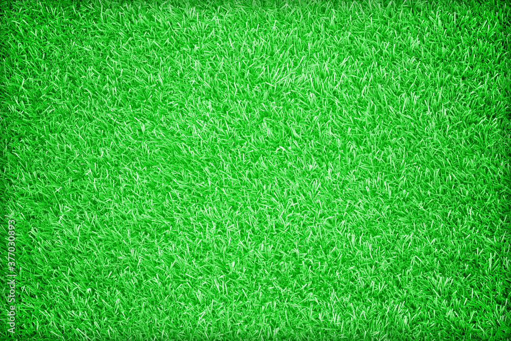 Fototapeta premium Green artificial grass texture background