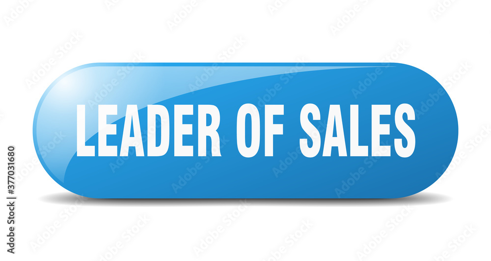 leader of sales button. sticker. banner. rounded glass sign leader of sales button. sticker. banner. rounded glass sign