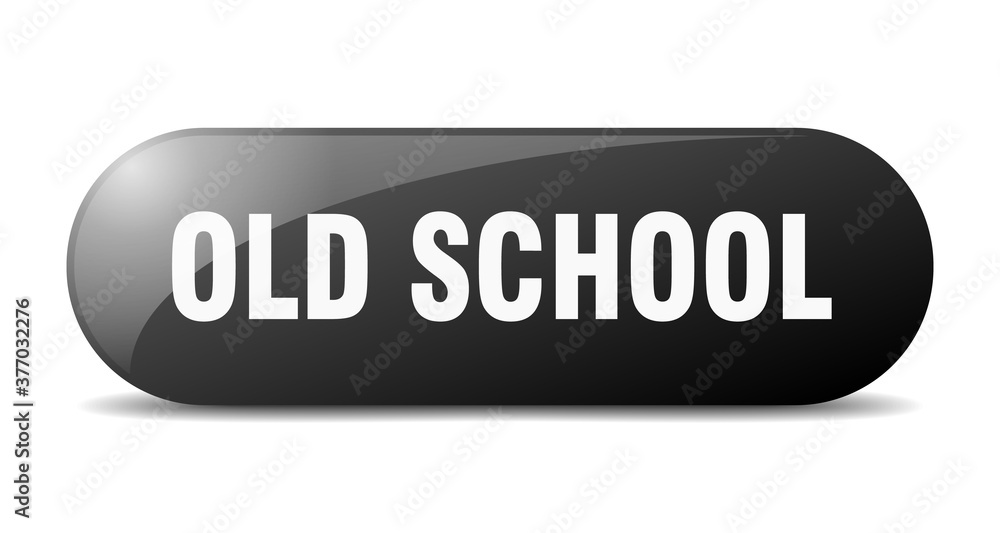 old school button. sticker. banner. rounded glass sign old school button. sticker. banner. rounded glass sign