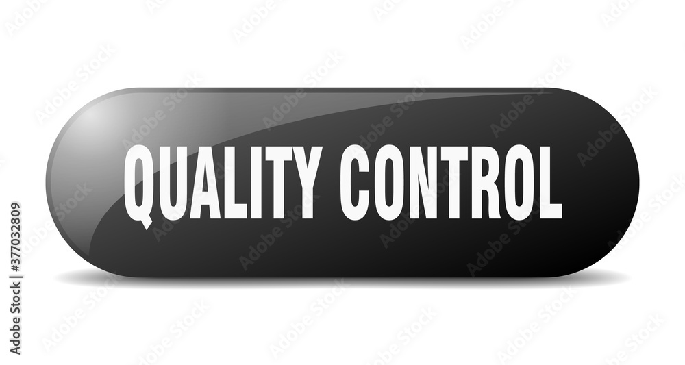 quality control button. sticker. banner. rounded glass sign quality control button. sticker. banner. rounded glass sign