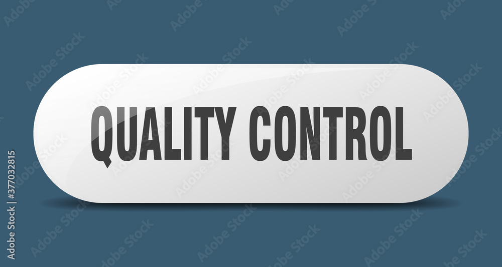 quality control button. sticker. banner. rounded glass sign quality control button. sticker. banner. rounded glass sign
