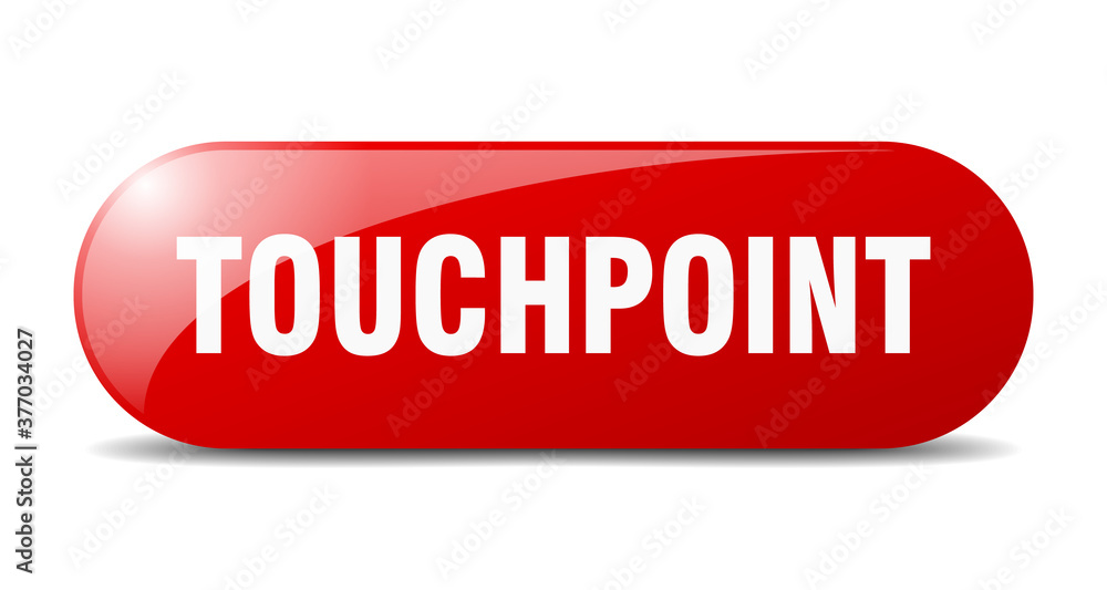 touchpoint button. sticker. banner. rounded glass sign touchpoint button. sticker. banner. rounded glass sign