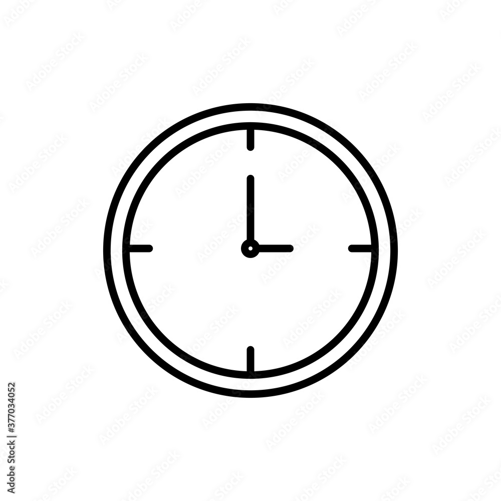 3 o'clock sahur time icon vector outline style 3 o'clock sahur time icon vector outline style