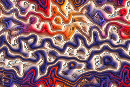 color dimension waves texture