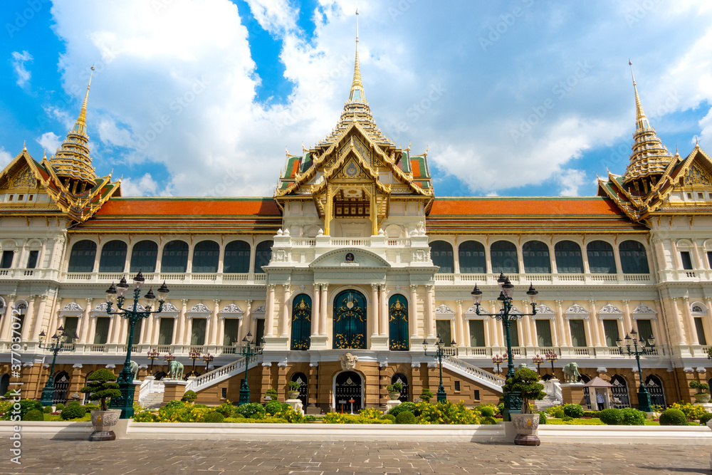 Chakri Maha Prasat The Grand Palace Major sights Landmark and attractions of Bangkok Thailand