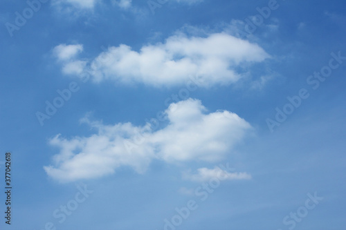 blue sky with clouds