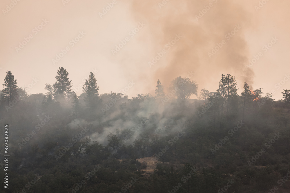 Wild fires near highway 62 in Eagle Point Oregon, September 9 2020