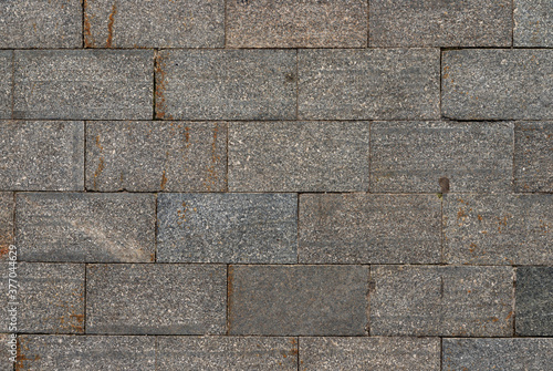 Obraz na płótnie The texture of paving slabs w salonie