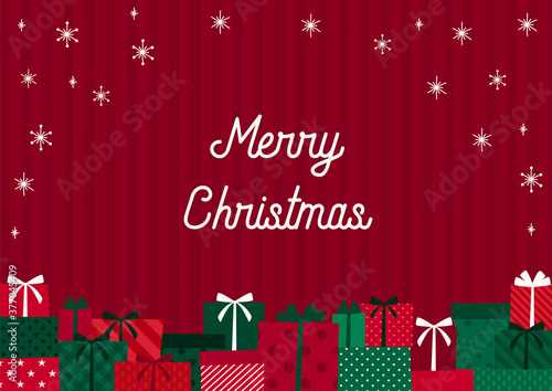 クリスマスの背景イラスト