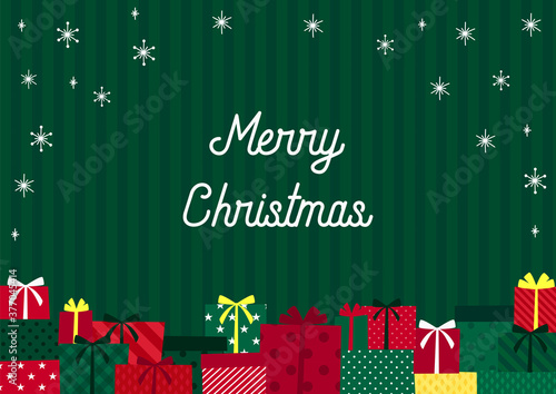 クリスマスの背景イラスト