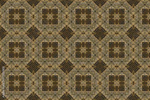 Arabic tile design for wall