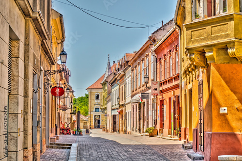 Gyor cityscape  Hungary