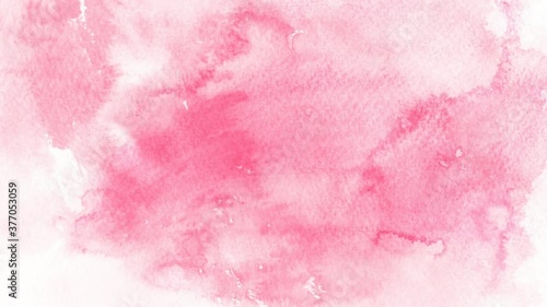 Abstract hand drawn watercolor with paint brushes.