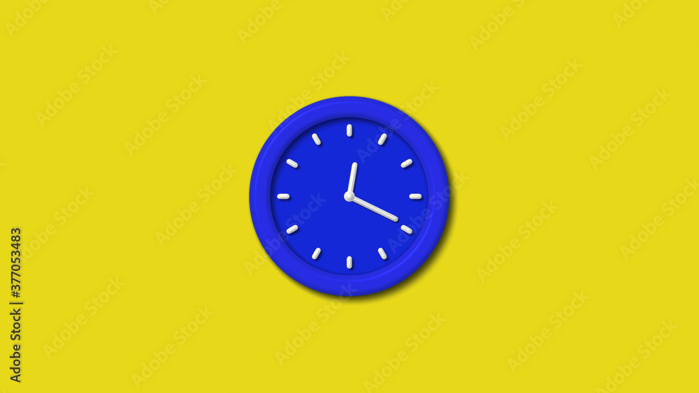 12 hours counting down 3d wall clock icon on yellow background,clock image 12 hours counting down 3d wall clock icon on yellow background,clock image