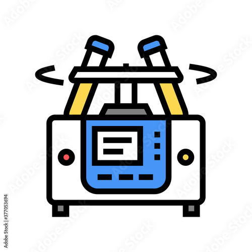 laboratory centrifuge color icon vector. laboratory centrifuge sign. isolated symbol illustration