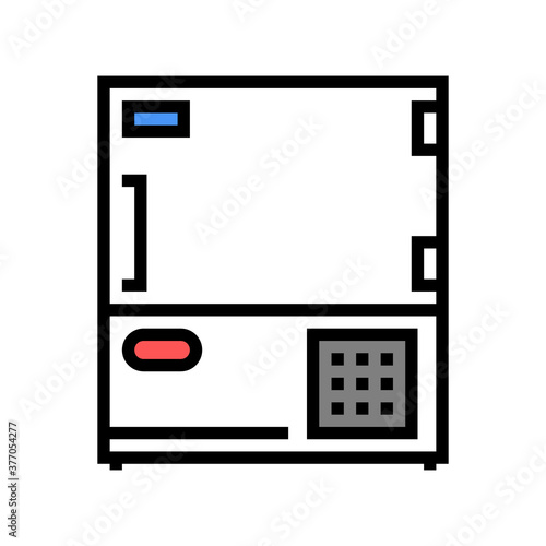 chemical electronic equipment color icon vector. chemical electronic equipment sign. isolated symbol illustration