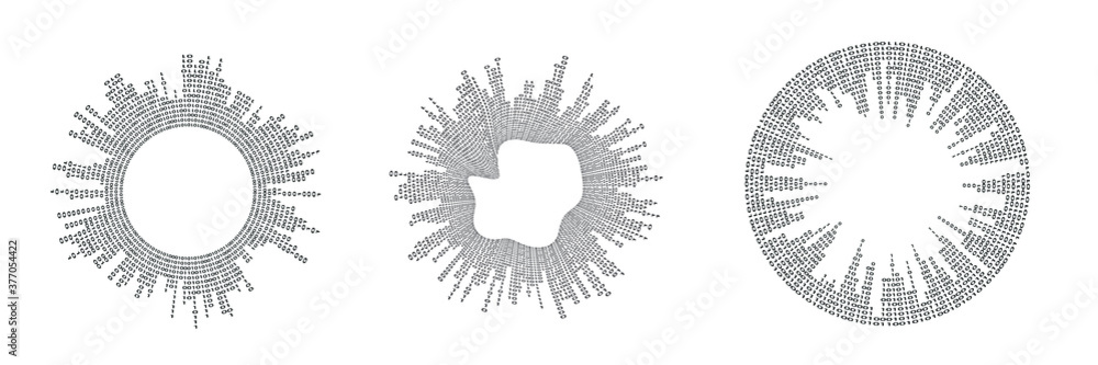Big data futuristic design . Digital visualization . Particles stream . Binary background . Technology information concept. Flow lines . Vector Big data futuristic design . Digital visualization . Particles stream . Binary background . Technology information concept. Flow lines . Vector