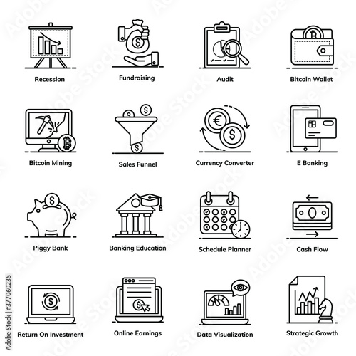 
Set of Business Icons 
