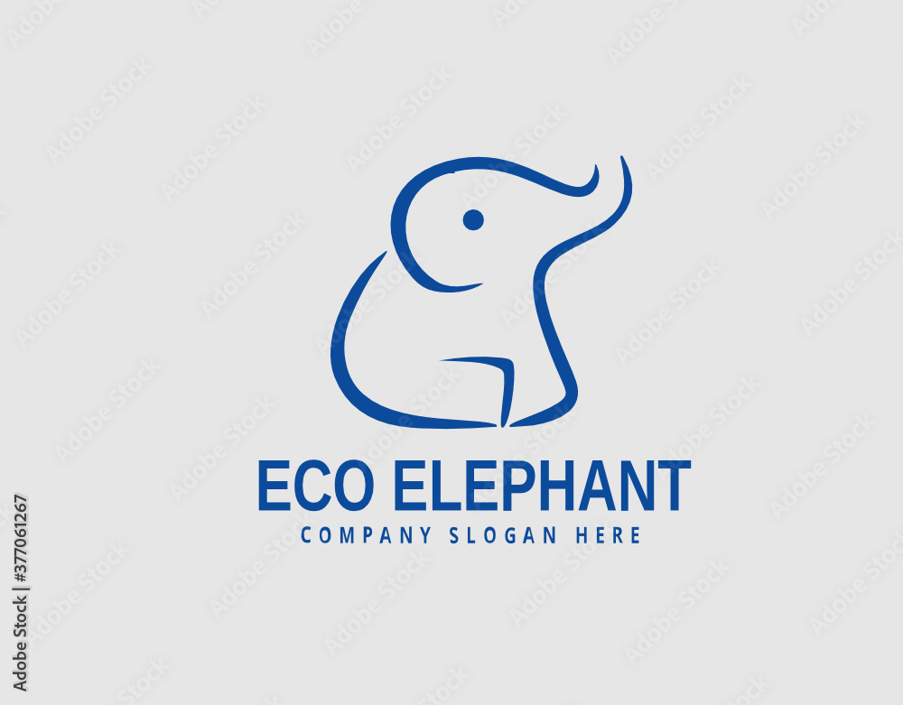 Eco Elephant Logo 