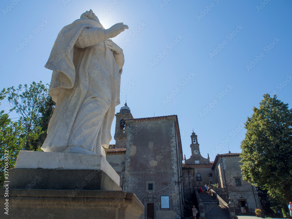 Obraz premium Italia, Toscana, Firenze, il monastero di Montesenario.
