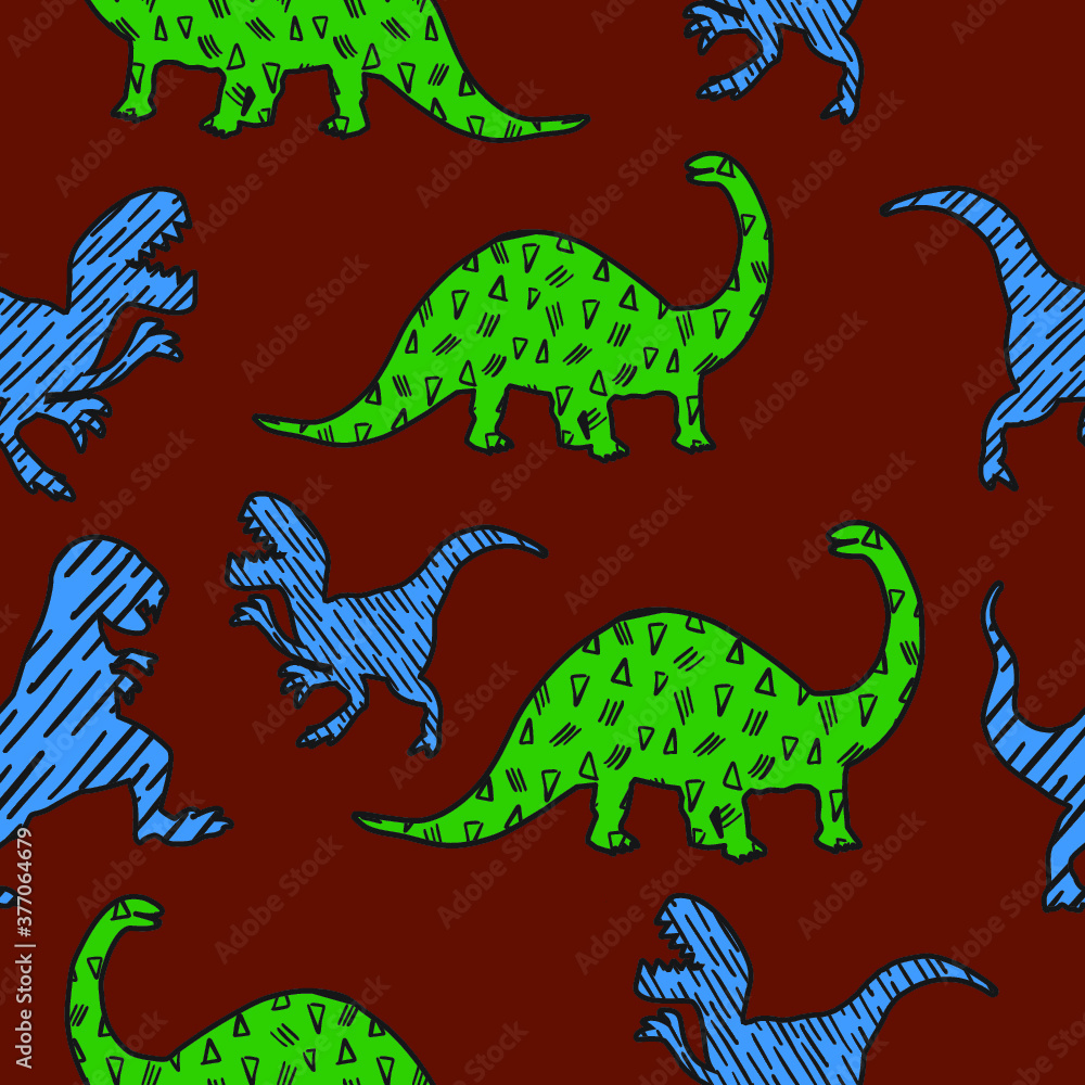 Dinosaurs Pattern5 Dinosaurs Pattern5