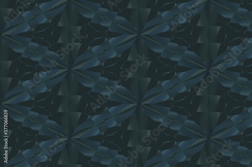 various kaleidoscope pattern