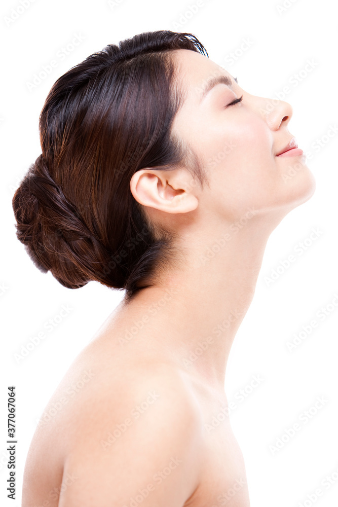 Portrait of beautiful young woman Portrait of beautiful young woman