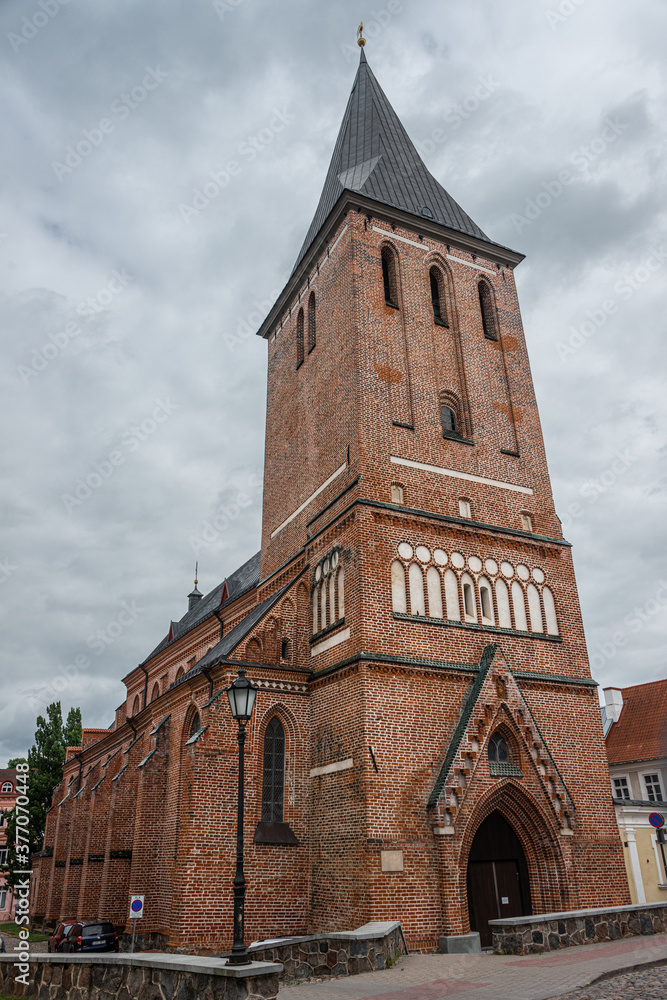 St. John's Church, Tartu, a Brick Gothic Lutheran church, one of the top landmarks of the city of Tartu, Estonia. It is dedicated to John the Baptist.