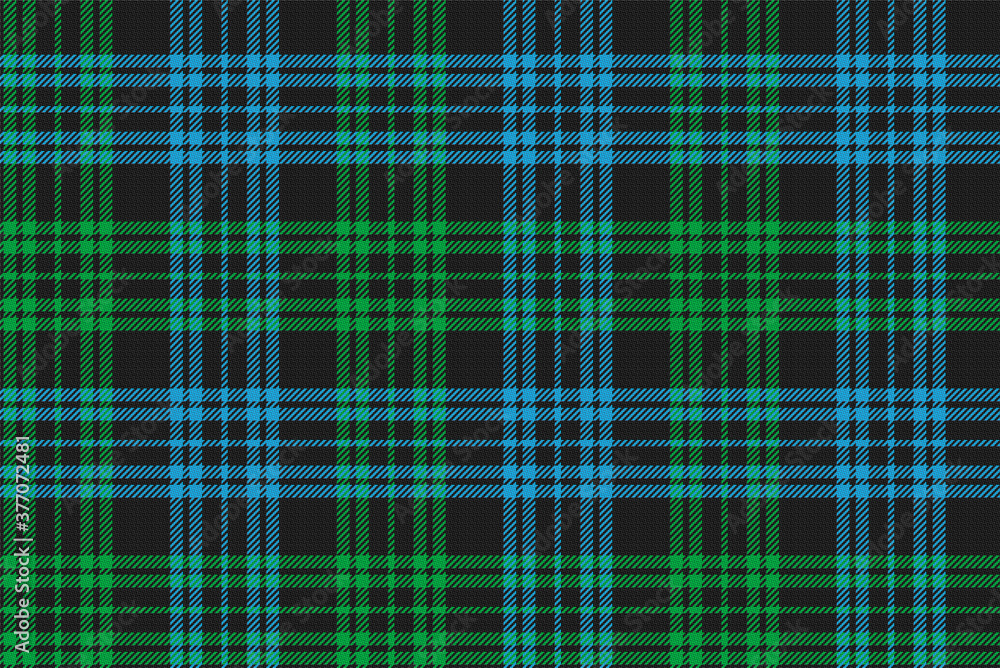 dark seamless pattern of green and blue on black colors tartan ornament for textile texture dark seamless pattern of green and blue on black colors tartan ornament for textile texture