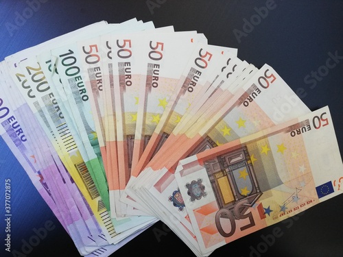 Currency, Money, Dollar, Euro, wealth, dollar bills, fifty dollars, one hundred dollars, one dollar, twenty dollars, five hundred euros, two hundred euros, one hundred euros, fifty euros, success, inc