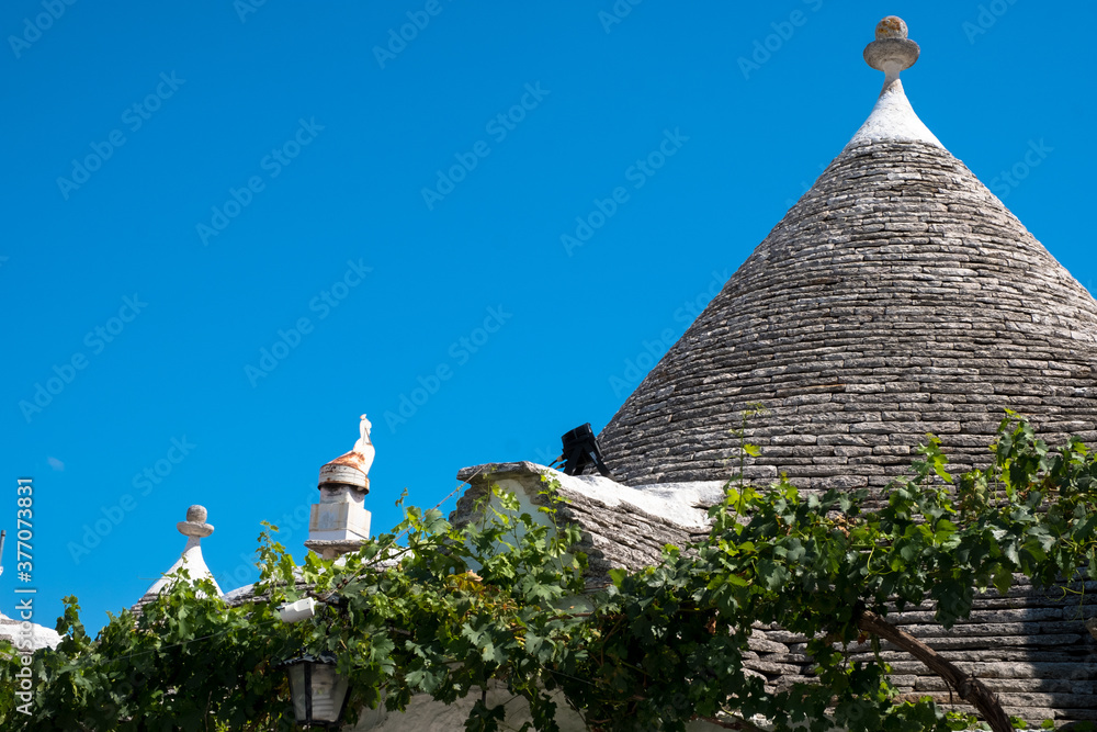 Trulli houses in Alberobello, Italy