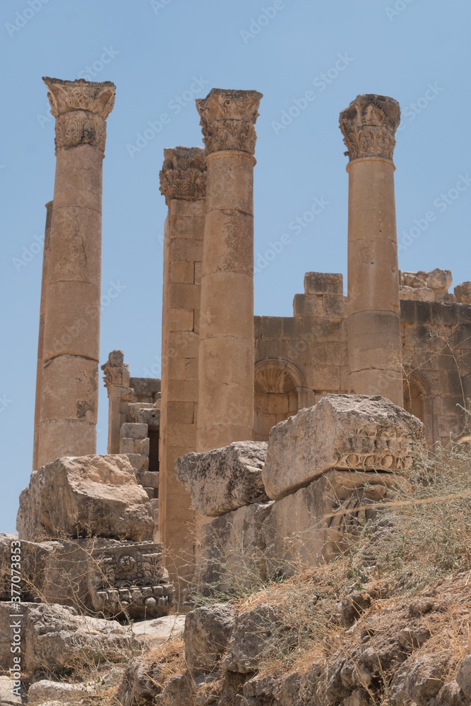 Fototapeta premium Jerash, antique city near Amman