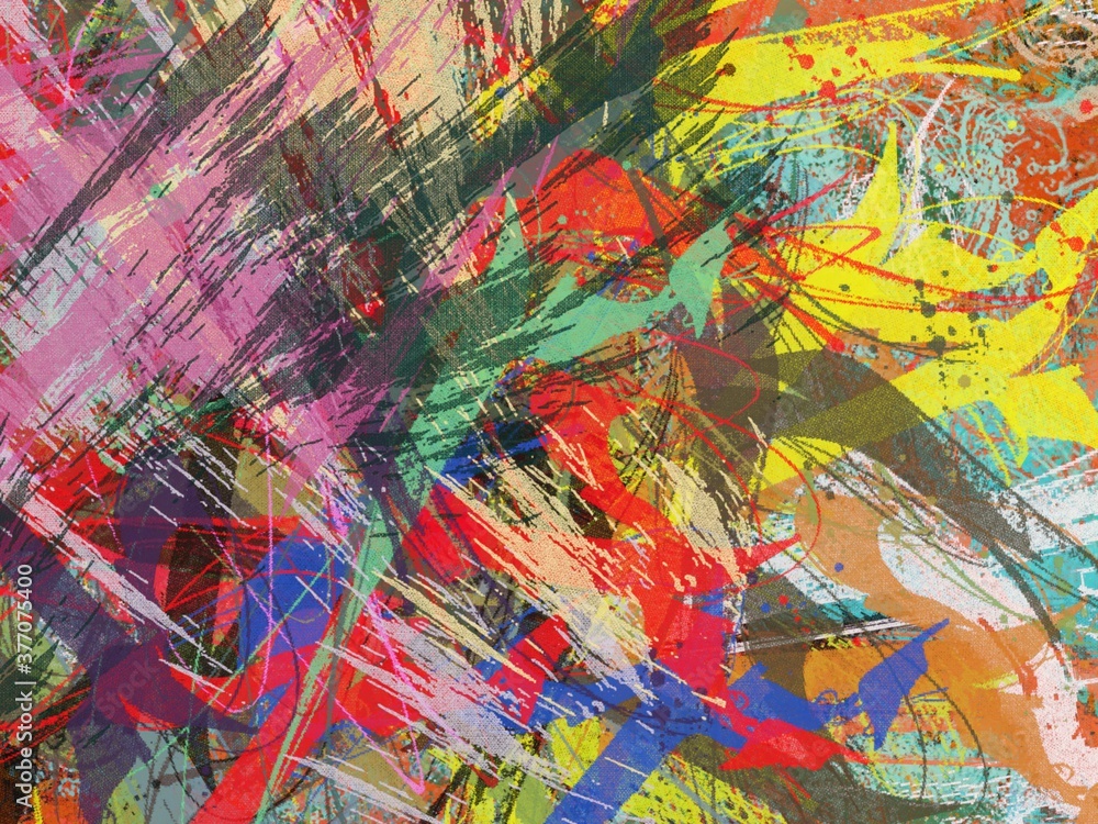 Texture of strokes of colored paint, blurred spots with brushes of different sizes and shapes. Stylized watercolor, oil grunge background Texture of strokes of colored paint, blurred spots with brushes of different sizes and shapes. Stylized watercolor, oil grunge background
