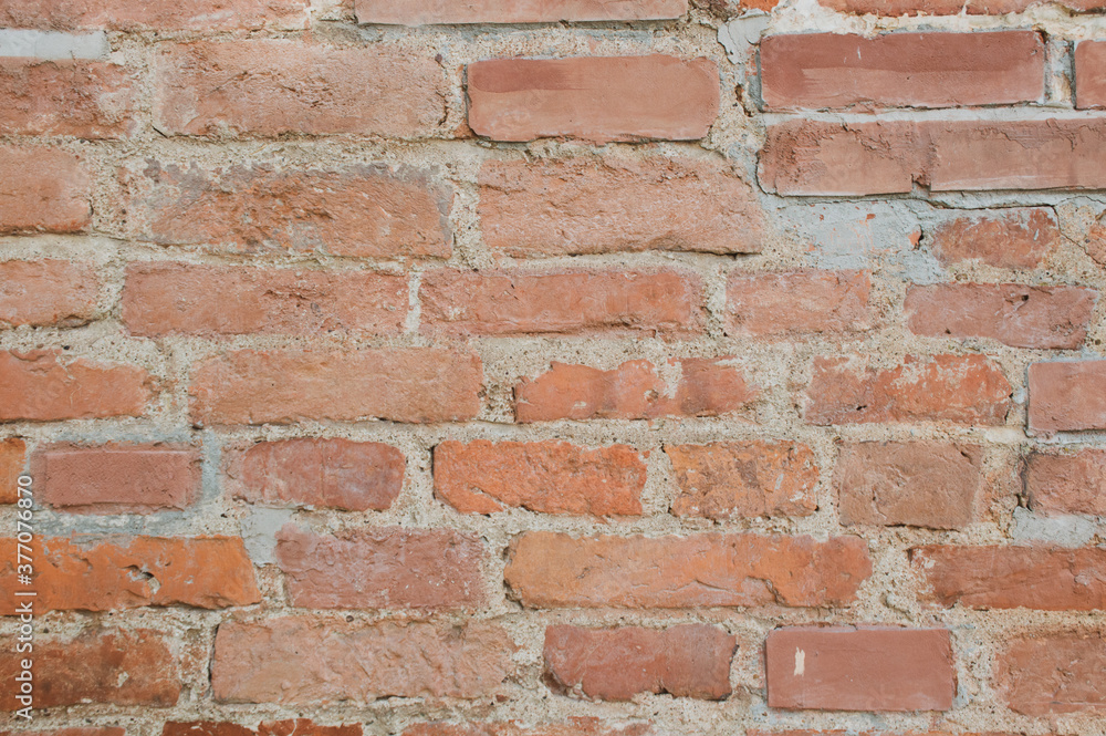 Brick old dark red wall background Brick old dark red wall background