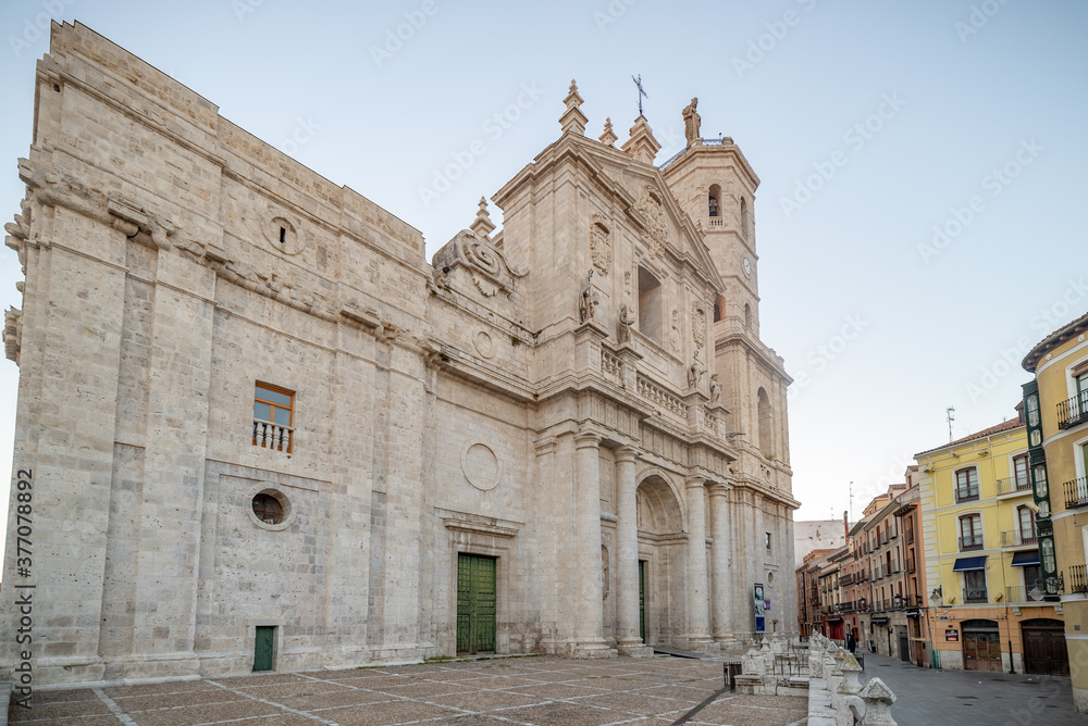 catedral diocesana de Valladolid en Castilla, España