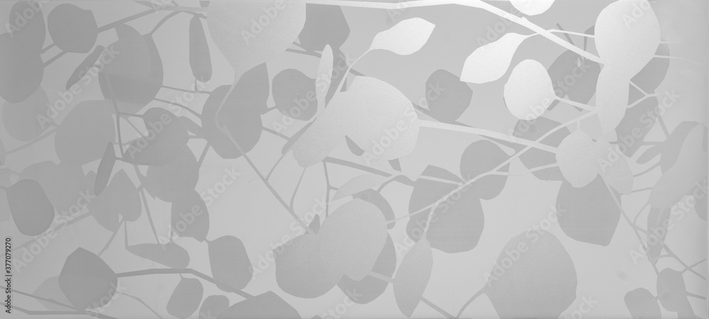 Seamless grey gray white flower motif print tile wallpaper pattern wall texture background banner