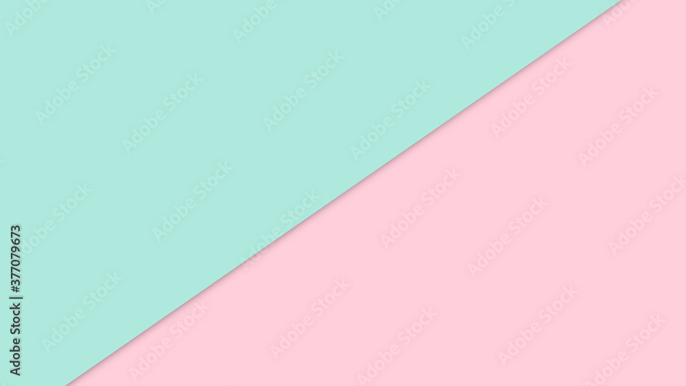 Fototapeta premium Vector two tones background in minimal style