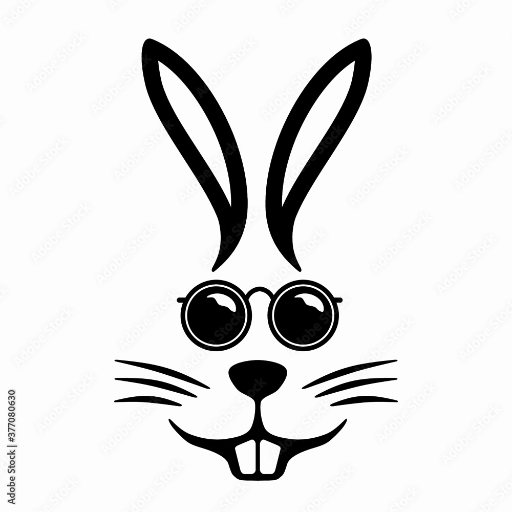 bunny with sunglasses, easter bunny, bunny with sunglasses, bunny with nose,