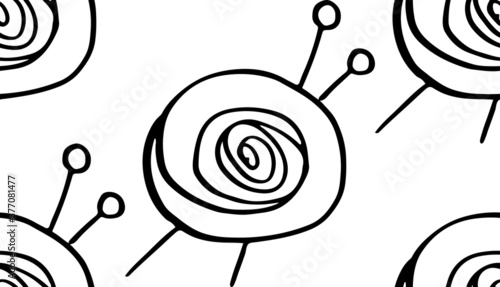 Vector pattern for packing knitted products