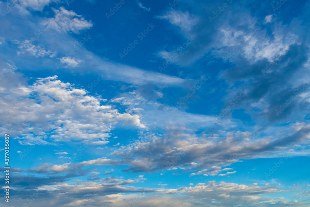 Obraz premium 夕暮れの雲