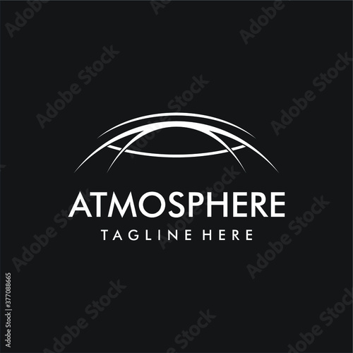 atmosphere logo design template