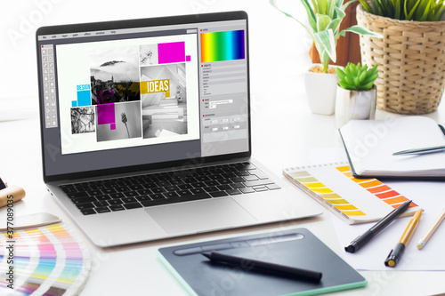 Graphic design desktop