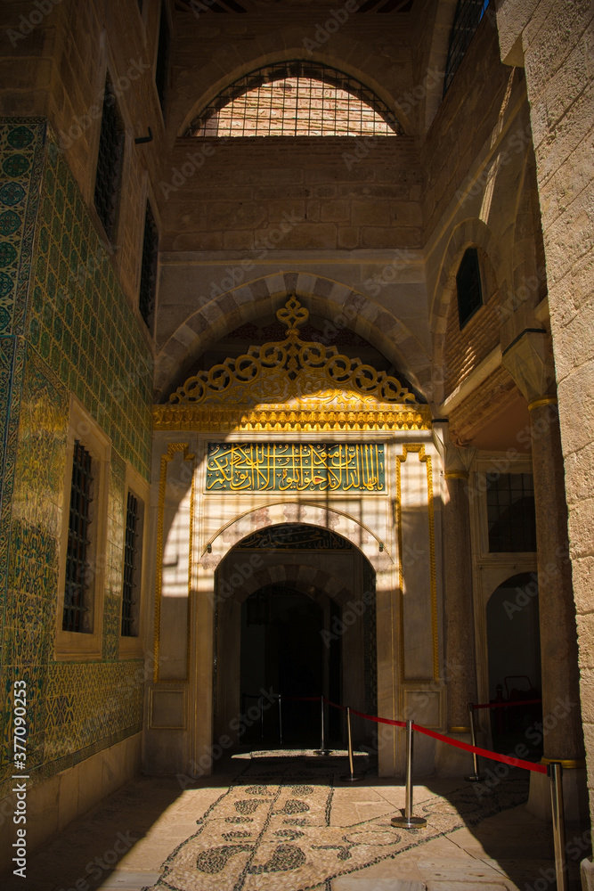 The main entrance to the Harem in Topkapi Palace, Istanbul
