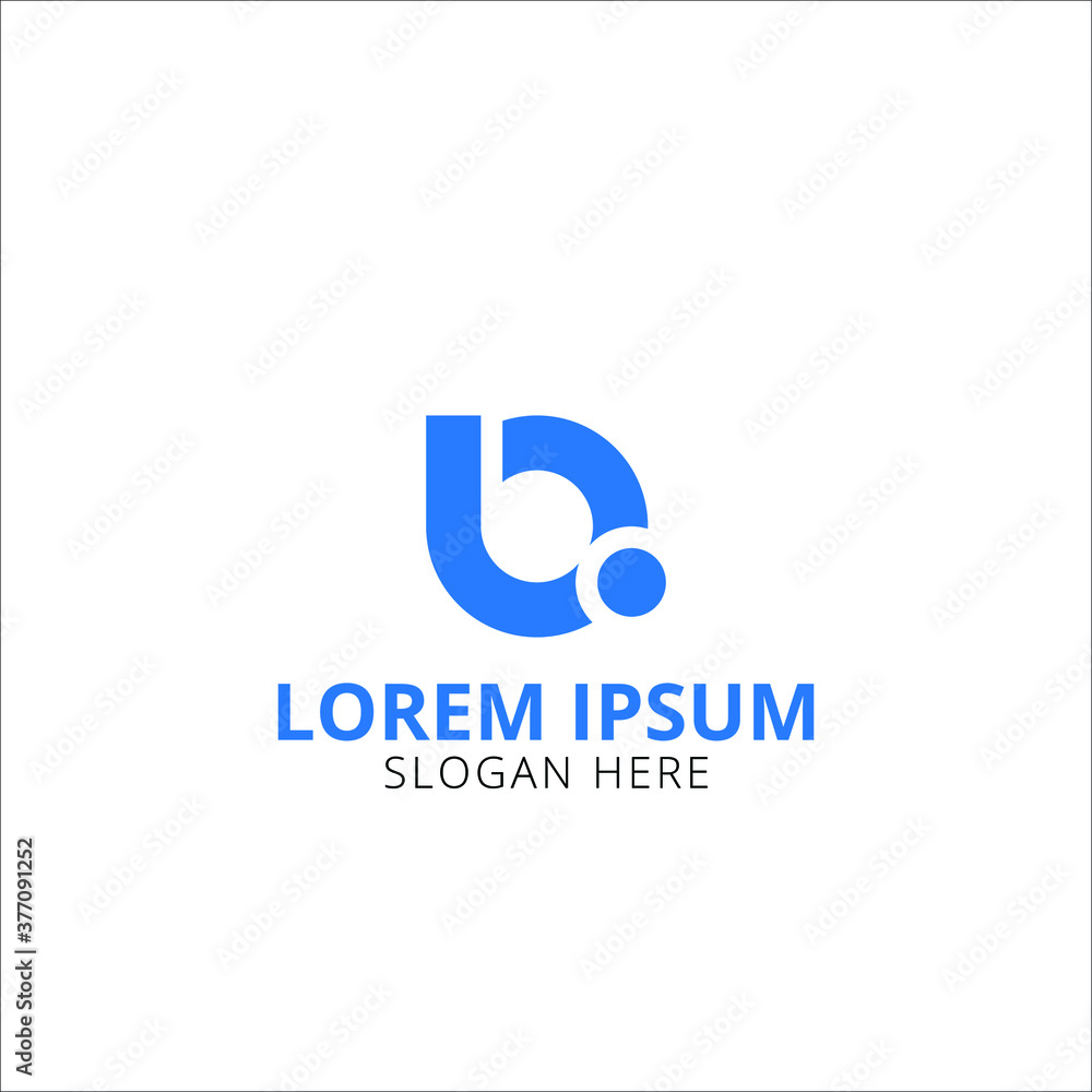 Creative B letter Business Logo Template Creative B letter Business Logo Template