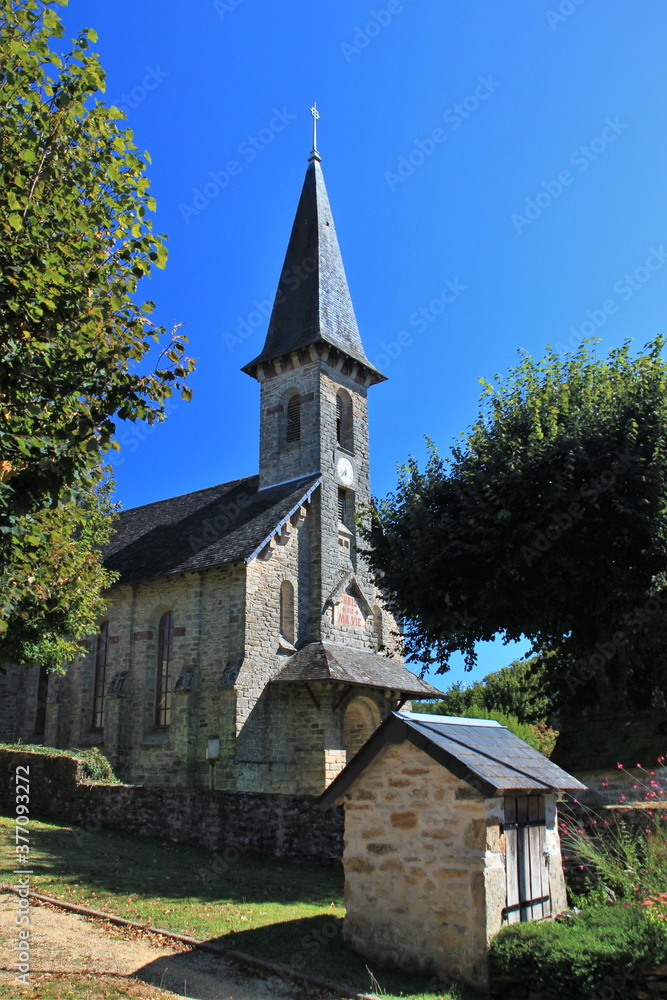 Temple protestant de Madranges (Corrèze)
