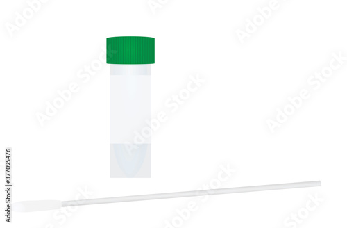 Virus sampling test. vector