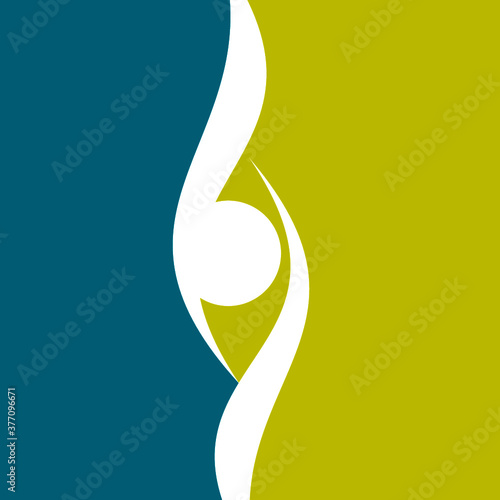 fond abstrait, forme graphique, logo business