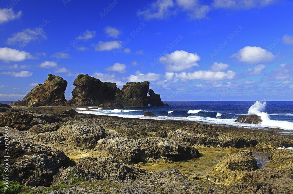 Taitung Orchid Island Shuangshi Rock Coast Taitung Orchid Island Shuangshi Rock Coast