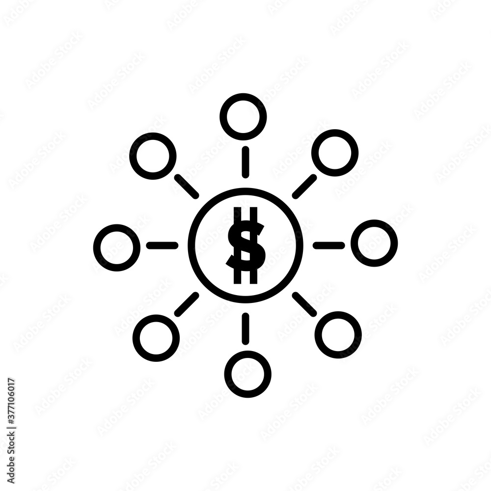 Affiliate, marketing, network icon outline style for your web design, logo, UI. illustration Affiliate, marketing, network icon outline style for your web design, logo, UI. illustration